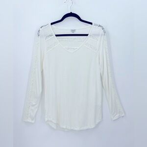 KISMET Lace Detail Shirt